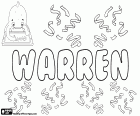 Warren, çocuk İngilizce özgün adını aynı İngilizce soyadı Warren türetilmiş