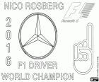 Nico Rosberg, pilot Mercedes takımının yeni F1 dünya şampiyonu 2016 olduğunu.
