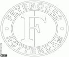 Feyenoord, Rotterdam, Hollanda'nın Batı Güney Hollanda eyaleti daha fazla nüfuslu şehir merkezi ile futbol kulübü kalkan