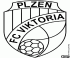 FC Viktoria Plzeň, Pilsen, bölgede tarihi Bohemia Çek Cumhuriyeti batıda şehir merkezi ile futbol kulübü rozeti. Bu çek şehir yaklaşık 90 km batıda Prag ve bira dünya çapında ünlüdür