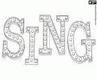 Sing, Illumination Entertainment tarafından üretilen animasyon film İngilizce orijinal logosu, Sarkini Soyle