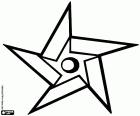 Shuriken Ninja, ninja savaşçıları tarafından yaygın olarak kullanılan Japonya'nın geleneksel bir silah ünlü yıldız vardır. Metal yıldız keskin kenarlı silah atma olarak kullanılan olduklarını