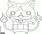 Jibanyan çok güzel bir kedi, bir Yo-Kai, video oyunu ve anime Yo-Kai Watch bir karakter budur