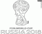 FIFA Dünya Kupası Rusya 2018 resmi logosu