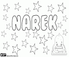 Narek, Ermeni kökenli erkek adı, Nareg türevi