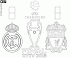 Real Madrid vs Liverpool, final UEFA Champions League 2017-2018, Kiev, Ukrayna, 26 Mayıs 2018 Milli Güvenlik Olimpiyskiy Stadyumu