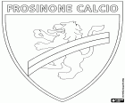 Frosinone Calcio amblemi, Frosinone, şehir, Lazio, Orta Italya'nin merkezli bir İtalyan futbol kulübü