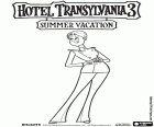 Ericka Van Helsing nerede Hotel Transylvania kahramanları kendi yaz tatillerini geçirmek lüks kruvazör kaptanıdır. Bir karakter yeni film Otel Transilvanya 3: Yaz Tatili