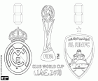 Real Madrid vs Al-Ain, FIFA Club World Kupası BAE 2018, 22 Aralık 2018, Şeyh Zayed Stadı, Abu Dabi finalinde. Al-Ain FIFA Kulüpler Dünya Kupası'nda final tartışmalı Orta Doğu'nun ilk takımdır