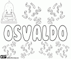 Osvaldo, İspanyolca, Portekizce ve İtalyanca, çocuk için ad Oswald Anglo-Sakson adından türetilmiş