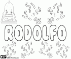 Rodolfo, İspanyolca, Portekizce ve İtalyanca, adı Cermen kökenli çocuk için isim Rodolphus sözcüğü Hrodulf, elde