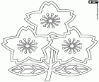 Logo üç kiraz çiçekleri, takma The Brave Blossoms, cesur çiçekler imiş Japonya'nın ulusal rugby takımının sembolü