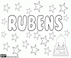 Rubens, Portekizce erkek adı, Rúben ve Rubem varyantı