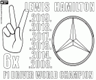 Lewis Hamilton, 2019'da altıncı Formula 1 dünya şampiyonluğunu kazandı. Bu, Mercedes takımıyla 2017'den bu yana üst üste üçüncü dünya şampiyonası. Daha önce 2008 yılında ilk dünya şampiyonluğunu kazanmıştı.
