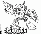 Chill Ice Lancer, Skylanders Giants karakteri, Buz Krallığı eski bir koruyucusu