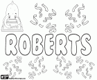 Roberts, Letonca erkek adı, Germen adı Hrodebert türetilmiştir