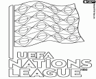 UEFA Uluslar Ligi logosu, iki yılda bir Avrupa Milli Takımı ile futbol şampiyonası düzenleniyor. İlk baskı 2018-2019 sezonunda yapıldı