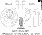 Palmeiras vs Santos Rio de Janeiro Maracana Stadyumu'nda oynanan 2020 Copa Libertadores final, Brezilya, Ocak 30, 2021