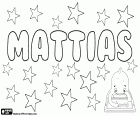 Mattias, İsveççe, Estonca, Danca, Norveççe ve Almanca gibi çeşitli dillerde erkek çocuğun adı. Mattias, varyantları Matthias, Mathias, Matias ile birlikte, İncil kökenli aynı Yunanca isimden türetilmiş isim