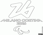 2026 Milano-Cortina Kış Paralimpik Oyu boyama