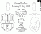 FC Barcelona - OL Lyonnes, final 2026 boyama