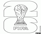 FIFA Dünya Kupası 2026 Logosu boyama