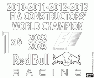 Red Bull Racing, F1 x6 şampiyonu boyama