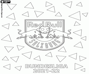 Red Bull Salzburg, şampiyon 2021-22 boyama