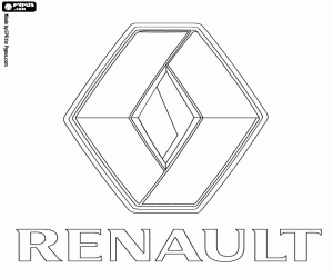 Renault logosu boyama