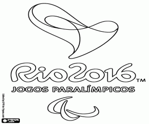 Rio 2016 Paralimpik Oyunları logo boyama