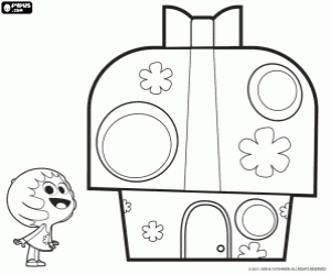 Rita ve evini Jelly Jamm boyama