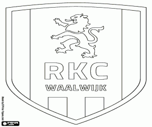RKC Waalwijk amblemi boyama