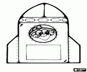 Roket yolcu ile boyama