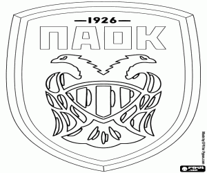 Rozet PAOK Selanik boyama