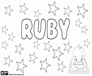 Ruby, İngilizce adı boyama