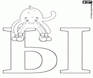 Rus harf Ы Pypus ile boyama