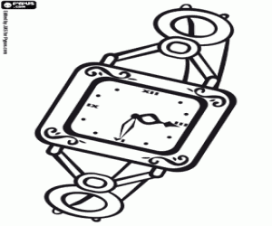 Bir saat, bir mücevher boyama