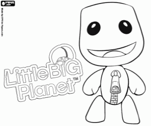 Sackboy, LittleBigPlanet karakter boyama