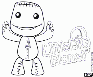 Sackboys, LittleBigPlanet boyama