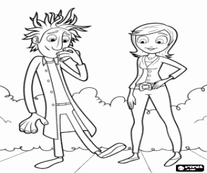 Samantha ile Flint çekingenlik boyama