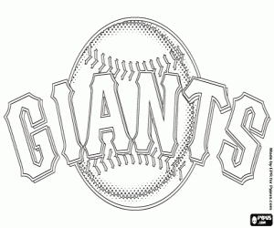 San Francisco Giants logosu boyama