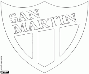 San Martín logosu boyama