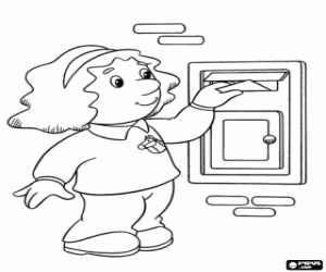 Sarah bir mektup göndererek boyama