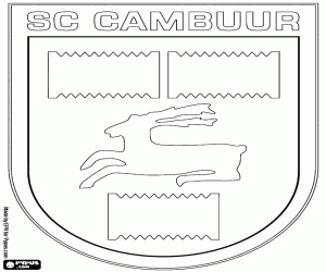 SC Cambuur Madalyası boyama