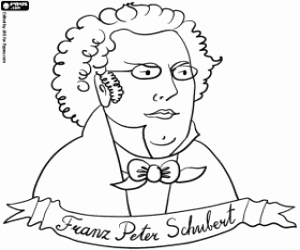 Schubert büstü boyama