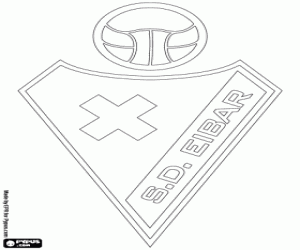 SD Eibar Amblemi boyama