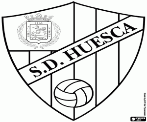 SD Huesca kalkan boyama