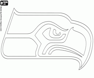 Seattle Seahawks logosu boyama