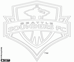 Seattle Sounders logosu boyama