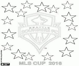 Seattle Sounders, MLS 2016 şampiyonu boyama